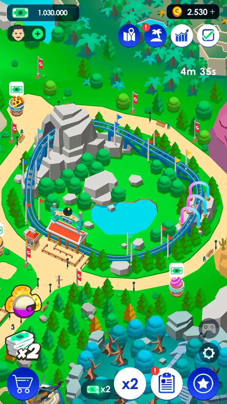Idle Theme Park Tycoon MOD APK 4
