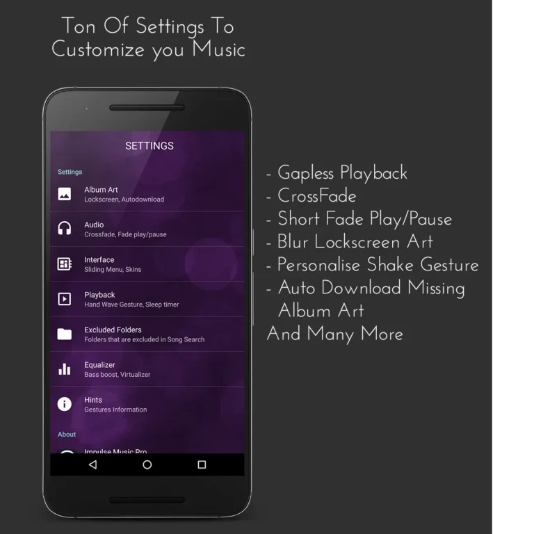 Impulse Music Player Pro MOD APK 2