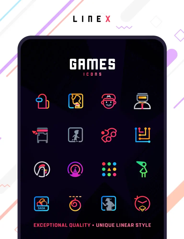 LineX Icon Pack MOD APK 5