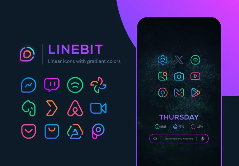 Linebit Icon Pack MOD APK 1