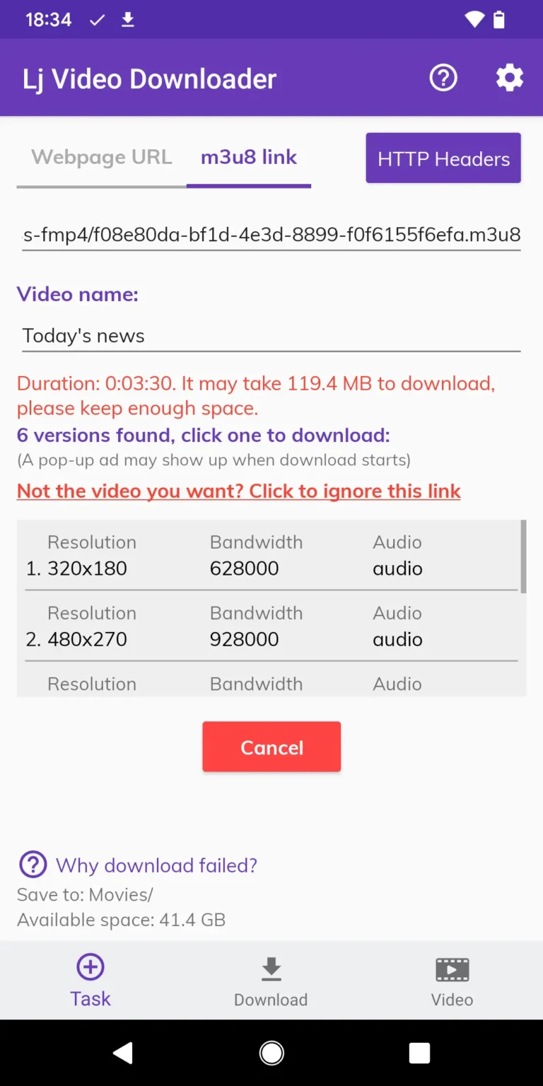 Lj Video Downloader MOD APK 3