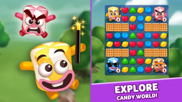 Lollipop Marshmallow Match3 MOD APK 1