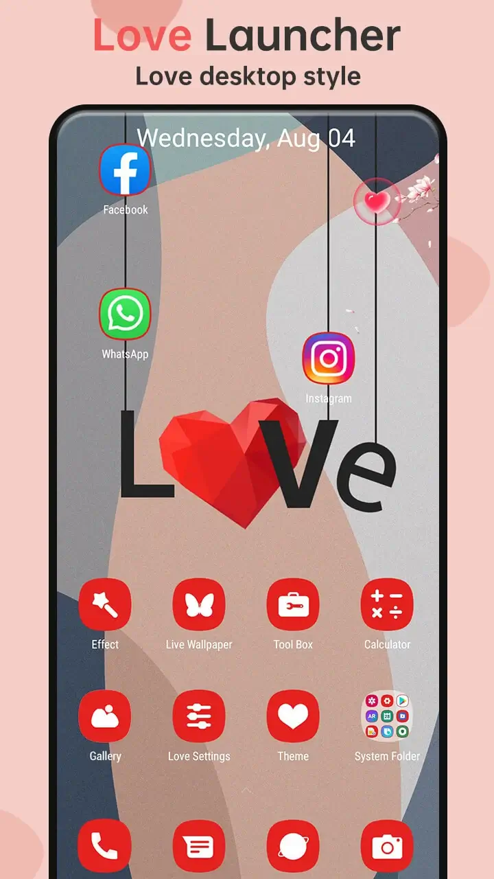 Love Launcher MOD APK 1