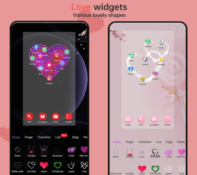 Love Launcher MOD APK 4