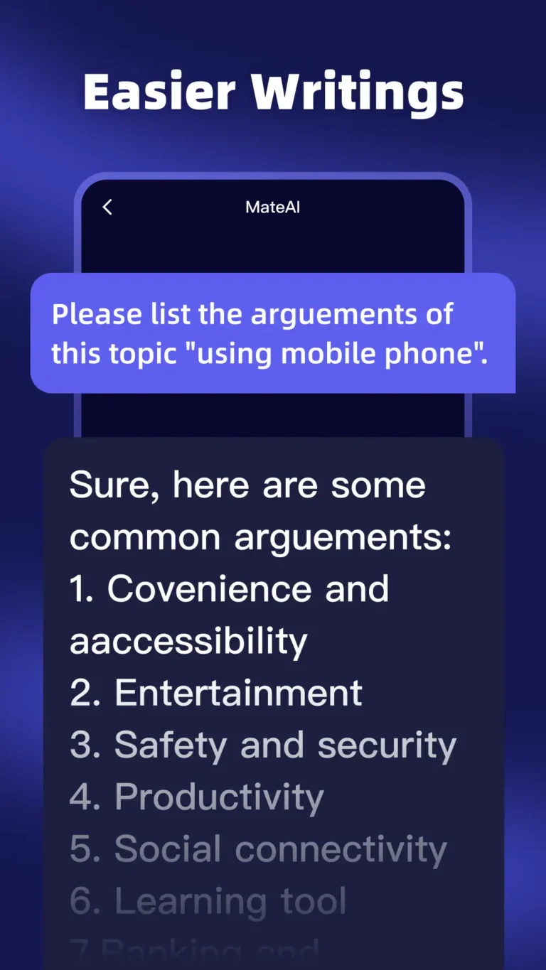 MateAI MOD APK 4