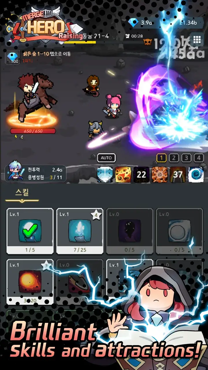 Merge Hero Raising MOD APK 4