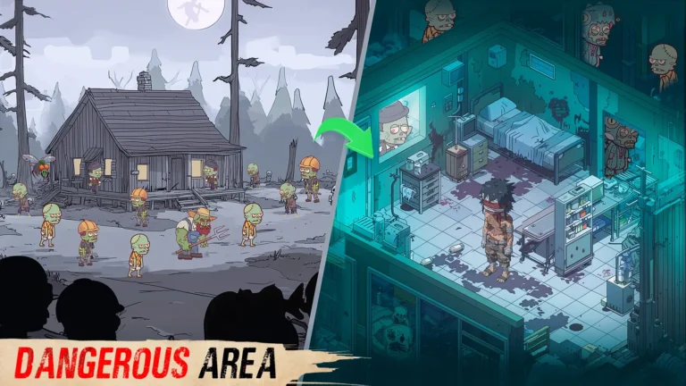 Mini Survival Zombie Fight MOD APK 4