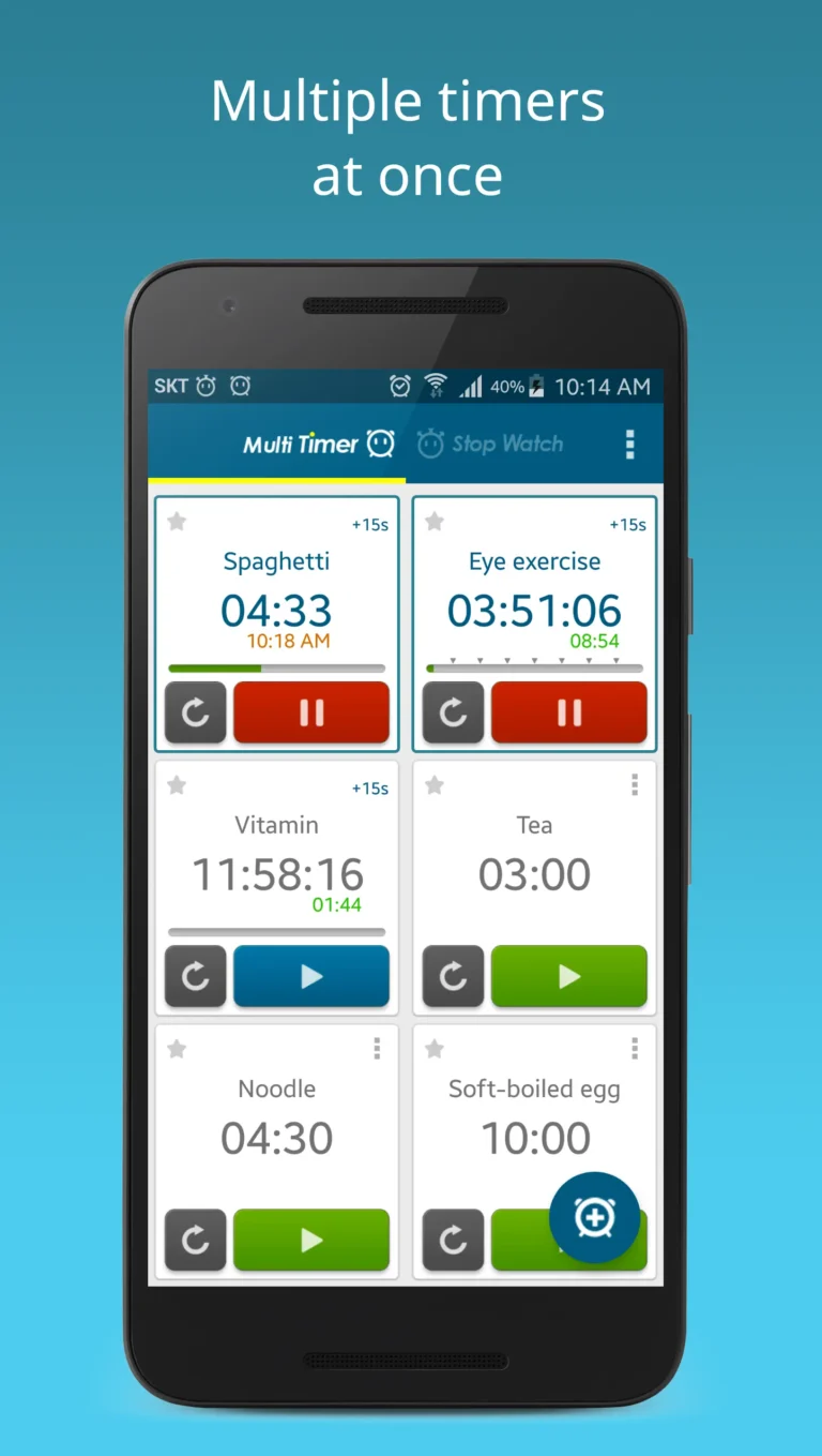 Multi Timer StopWatch MOD APK 1