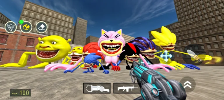 Nextbots In Backrooms Sandbox MOD APK 2