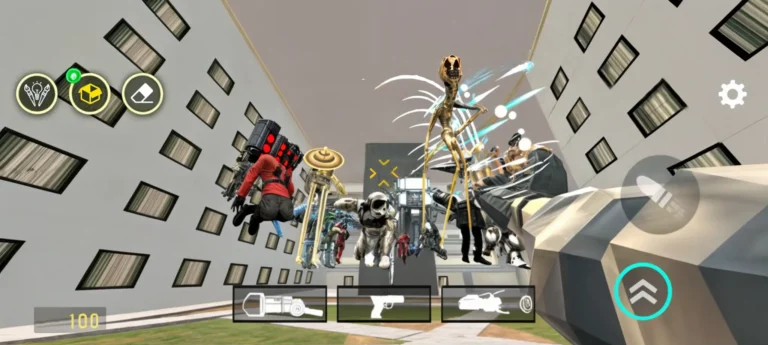 Nextbots In Backrooms Sandbox MOD APK 4