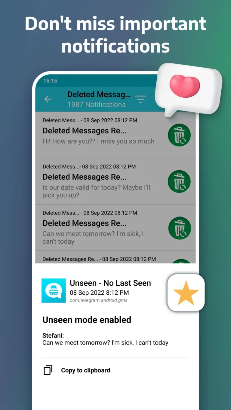 Notification History Log MOD APK 3