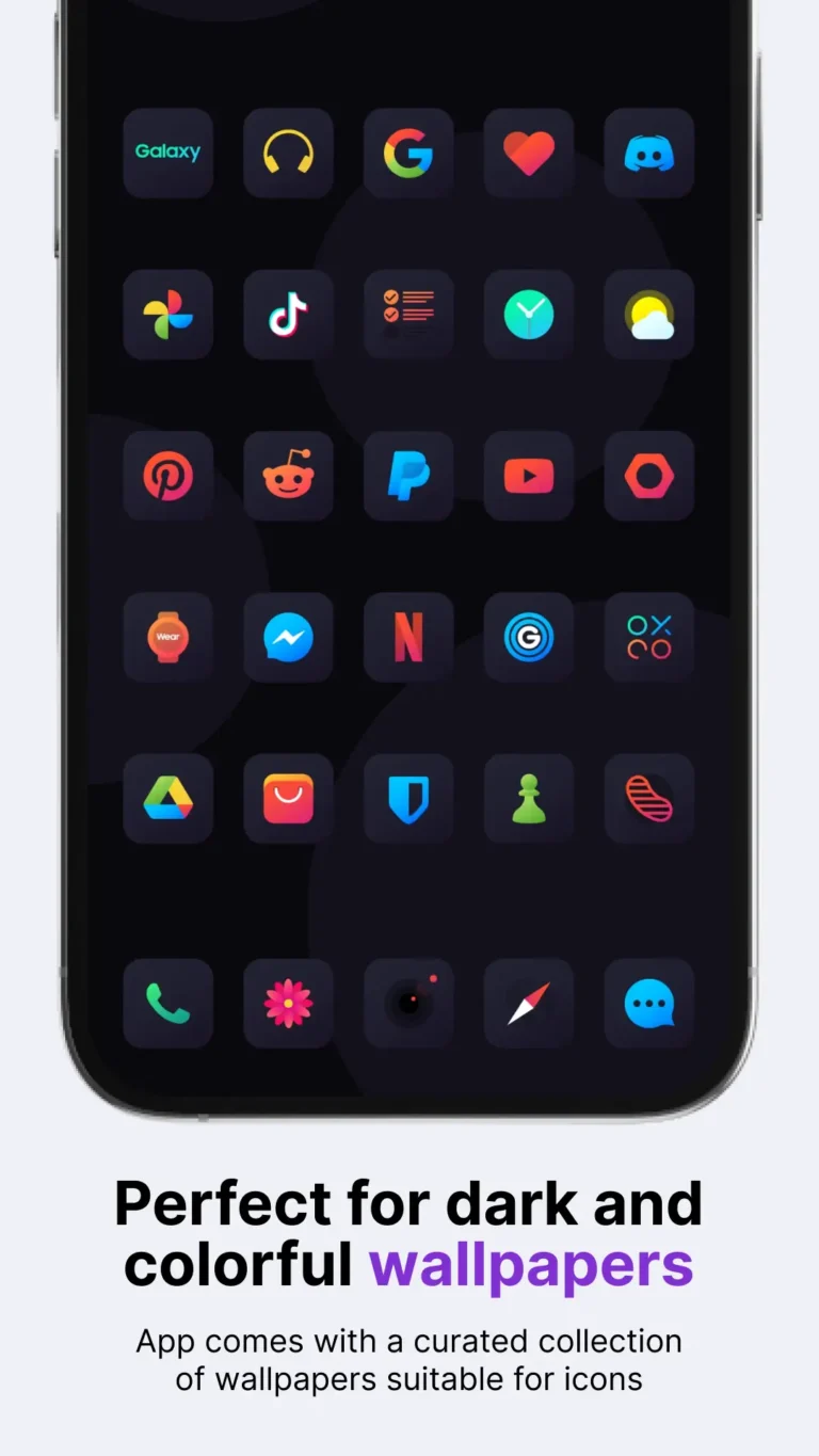 Nova Dark Icon Pack MOD APK 2