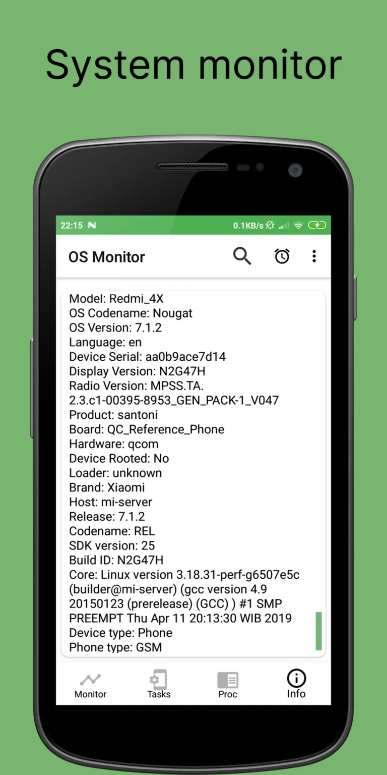 OS Monitor Tasks Monitor MOD APK 5