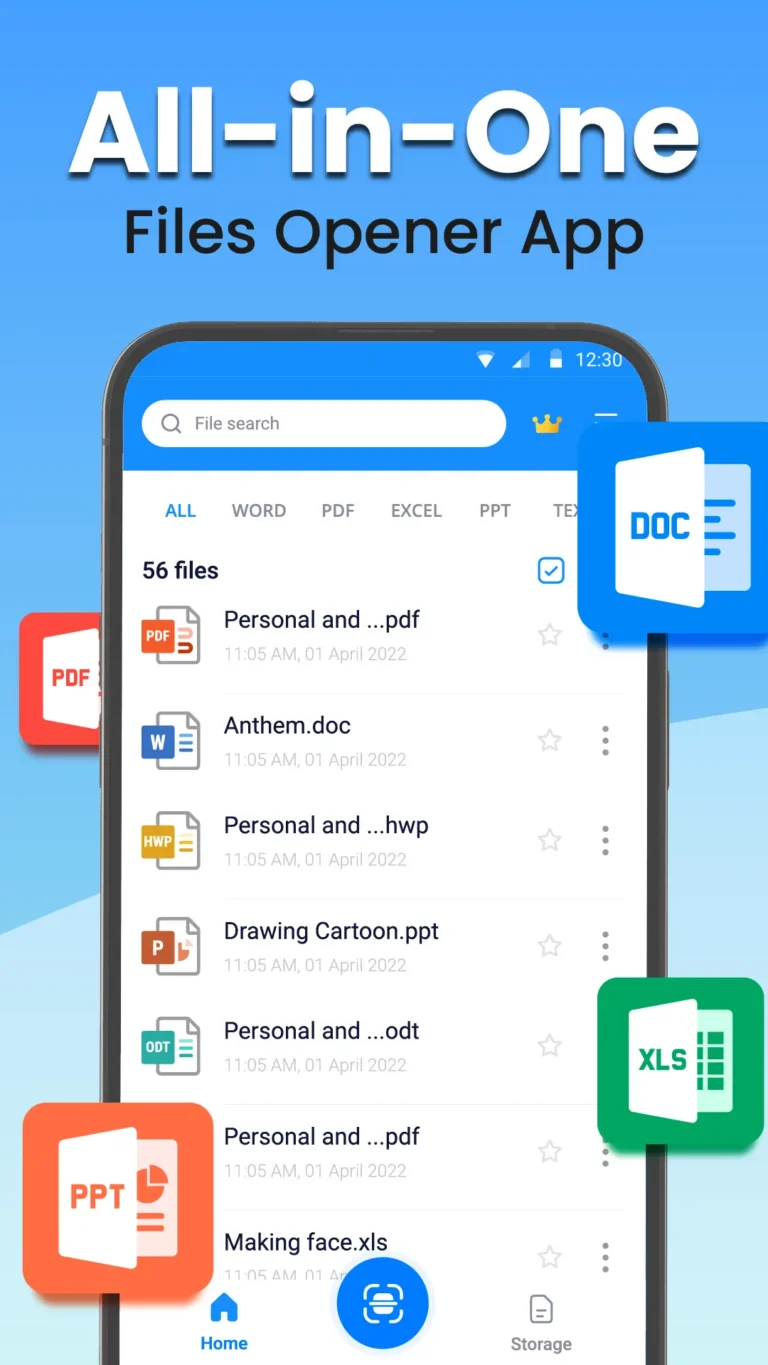 Office Word Reader Docx Viewer MOD APK 1