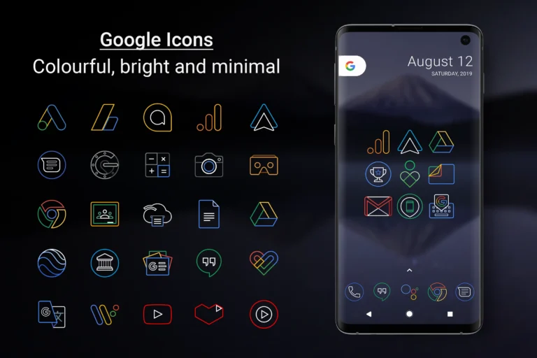 Outline Icons Icon Pack MOD APK 3