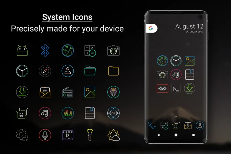 Outline Icons Icon Pack MOD APK 5