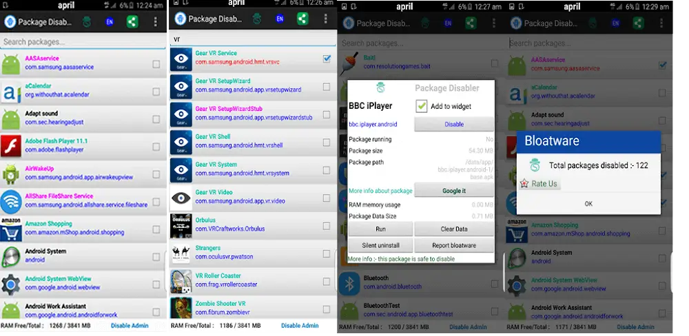 Package Disabler Pro