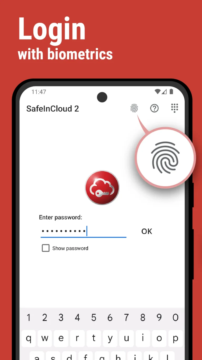 Password Manager SafeInCloud MOD APK 4
