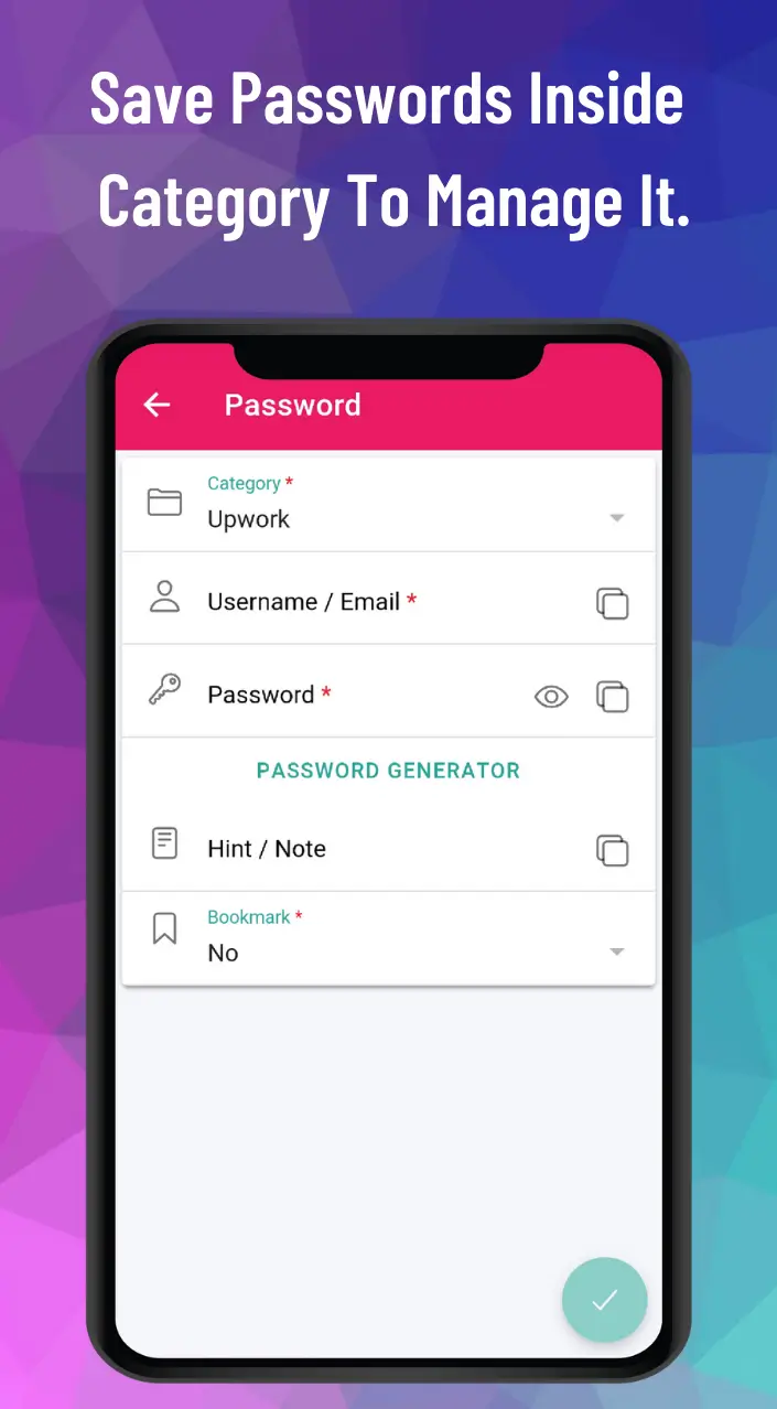 Passwords Manager Pro MOD APK 3