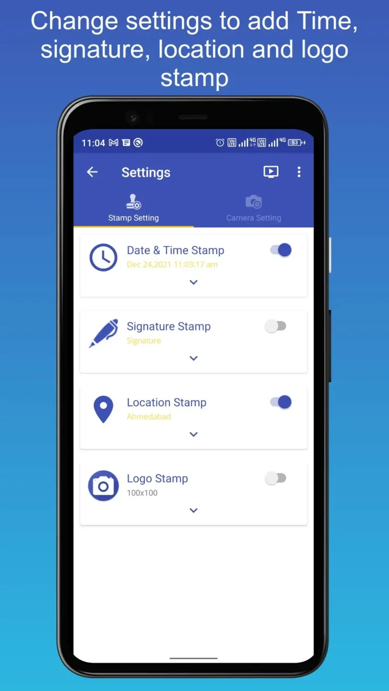 PhotoStamp Camera MOD APK 2