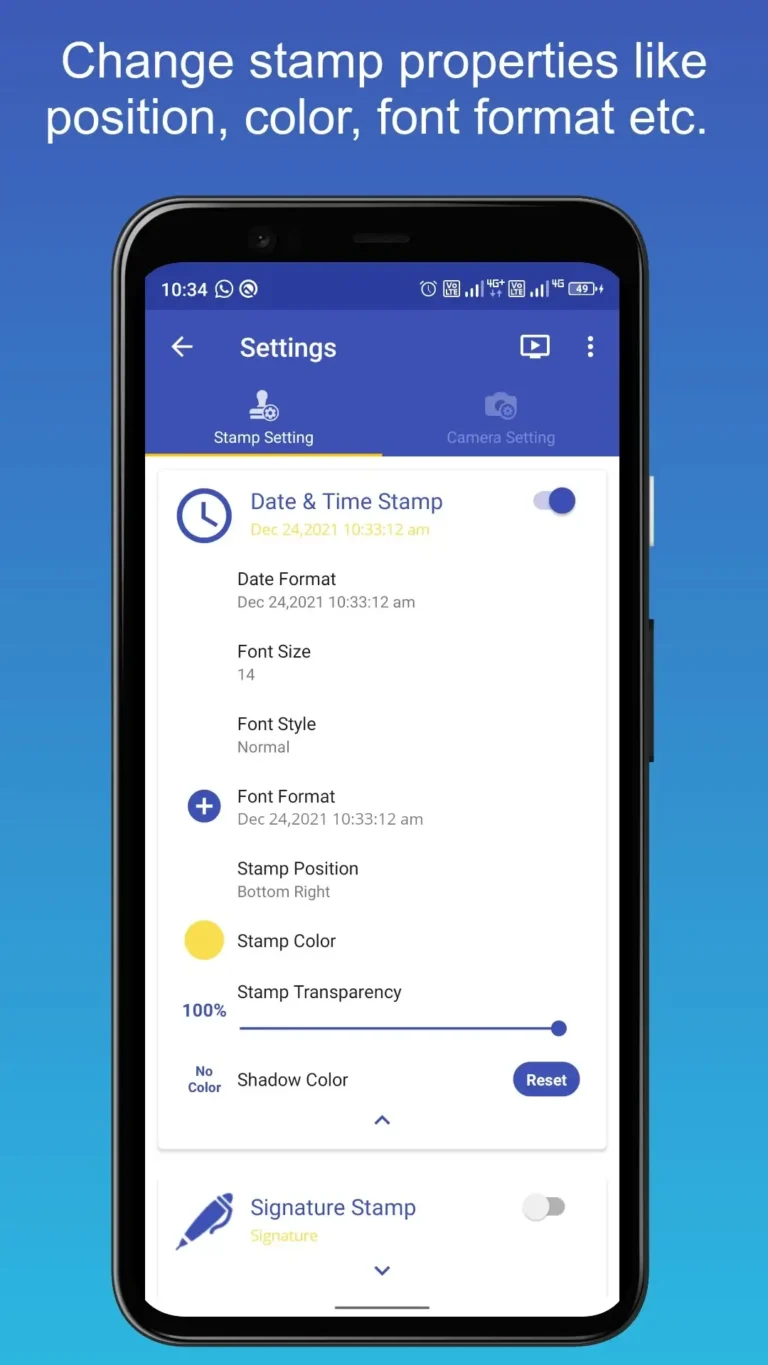 PhotoStamp Camera MOD APK 3