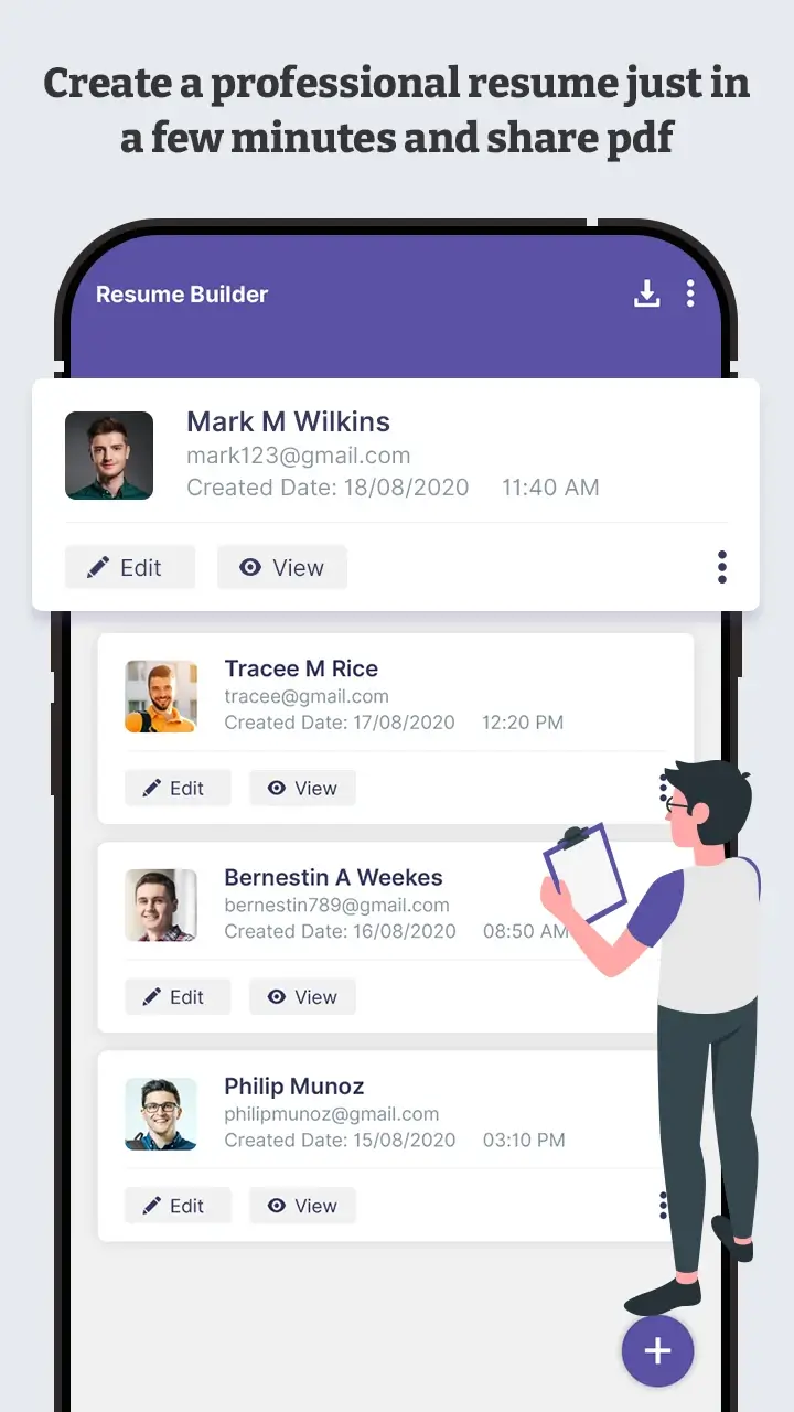Professional Resume Builder MOD APK 3