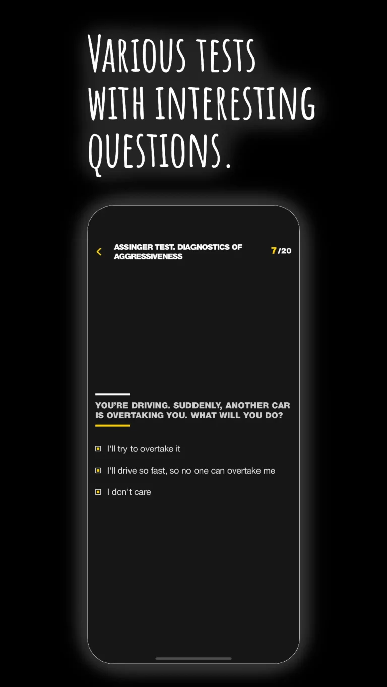 Psychological Tests MOD APK 3