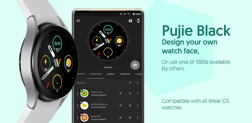 Watch Faces - Pujie - Premium
