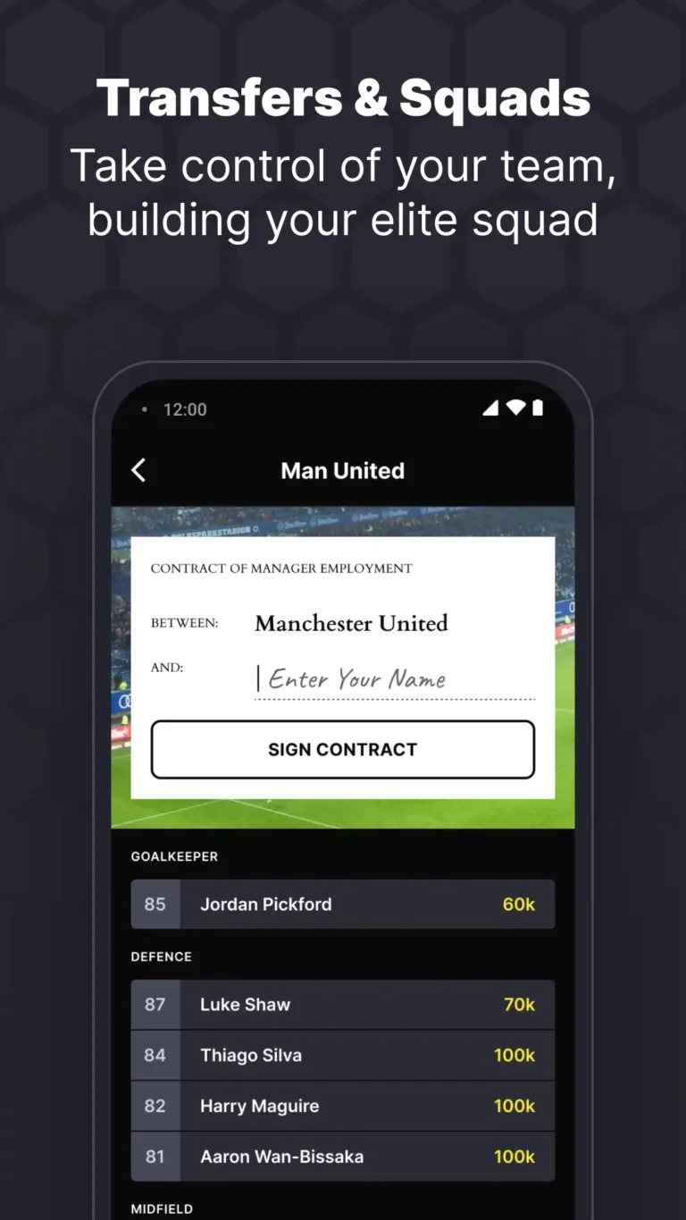RFM 2024 Football Manager MOD APK 3