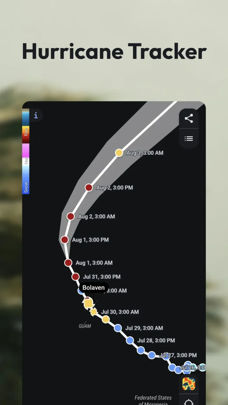 RainViewer MOD APK 3