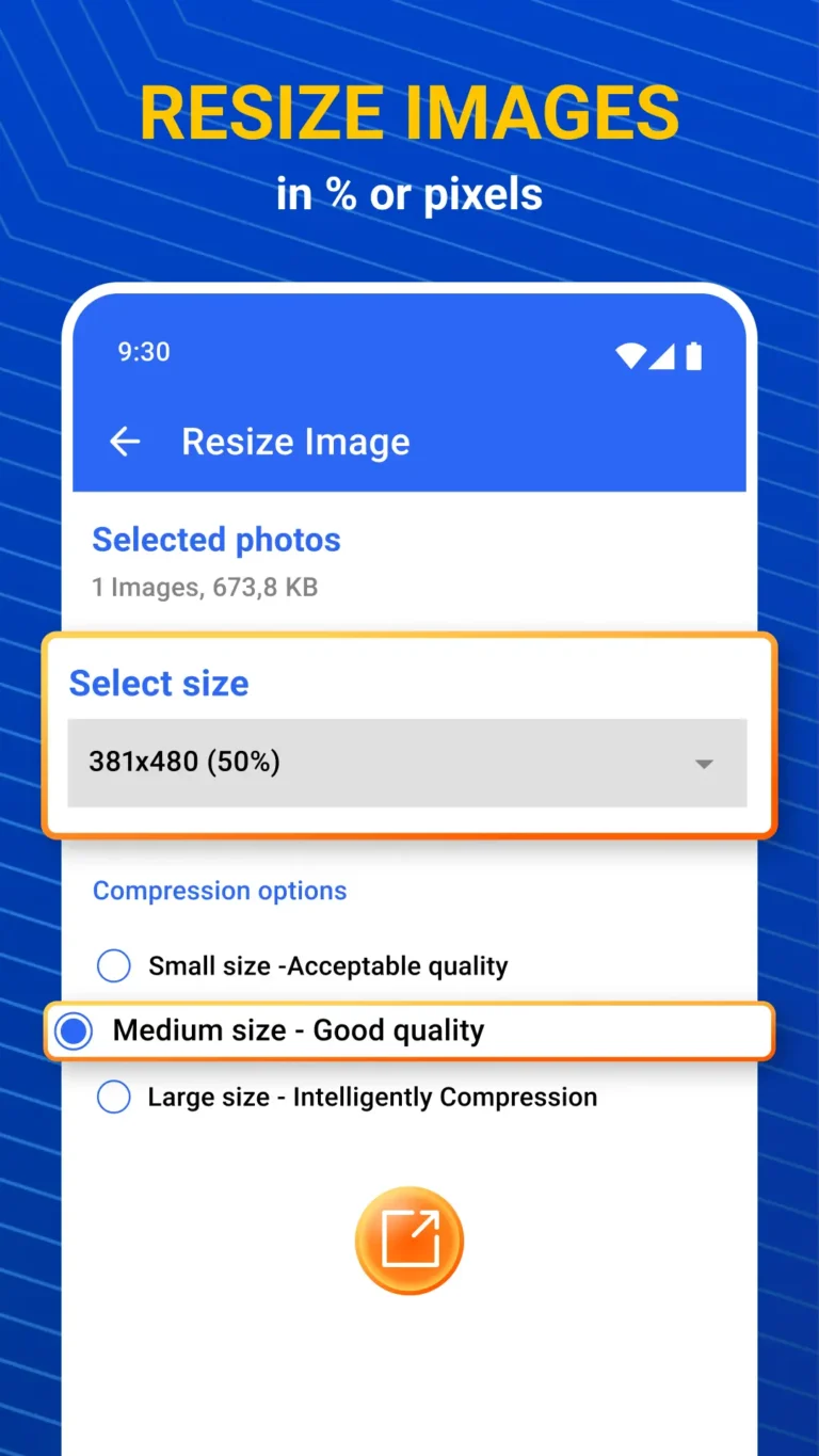 Reduce Photo Size MOD APK 5