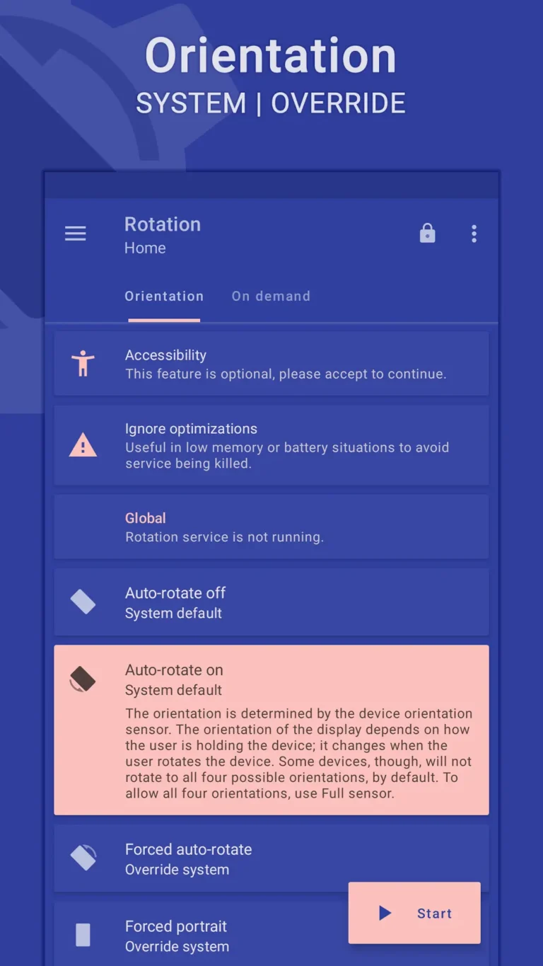 Rotation MOD APK 1