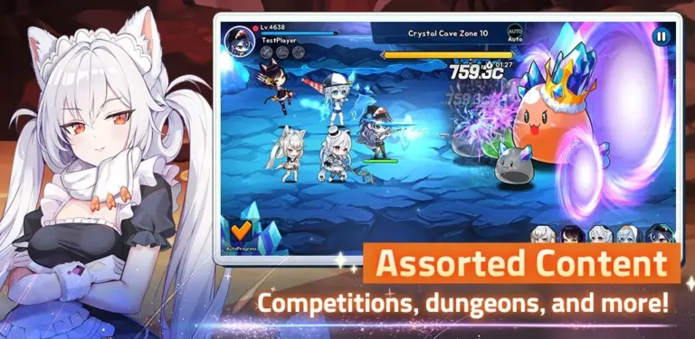 SHARK GIRLS IDLE RPG MOD APK 5