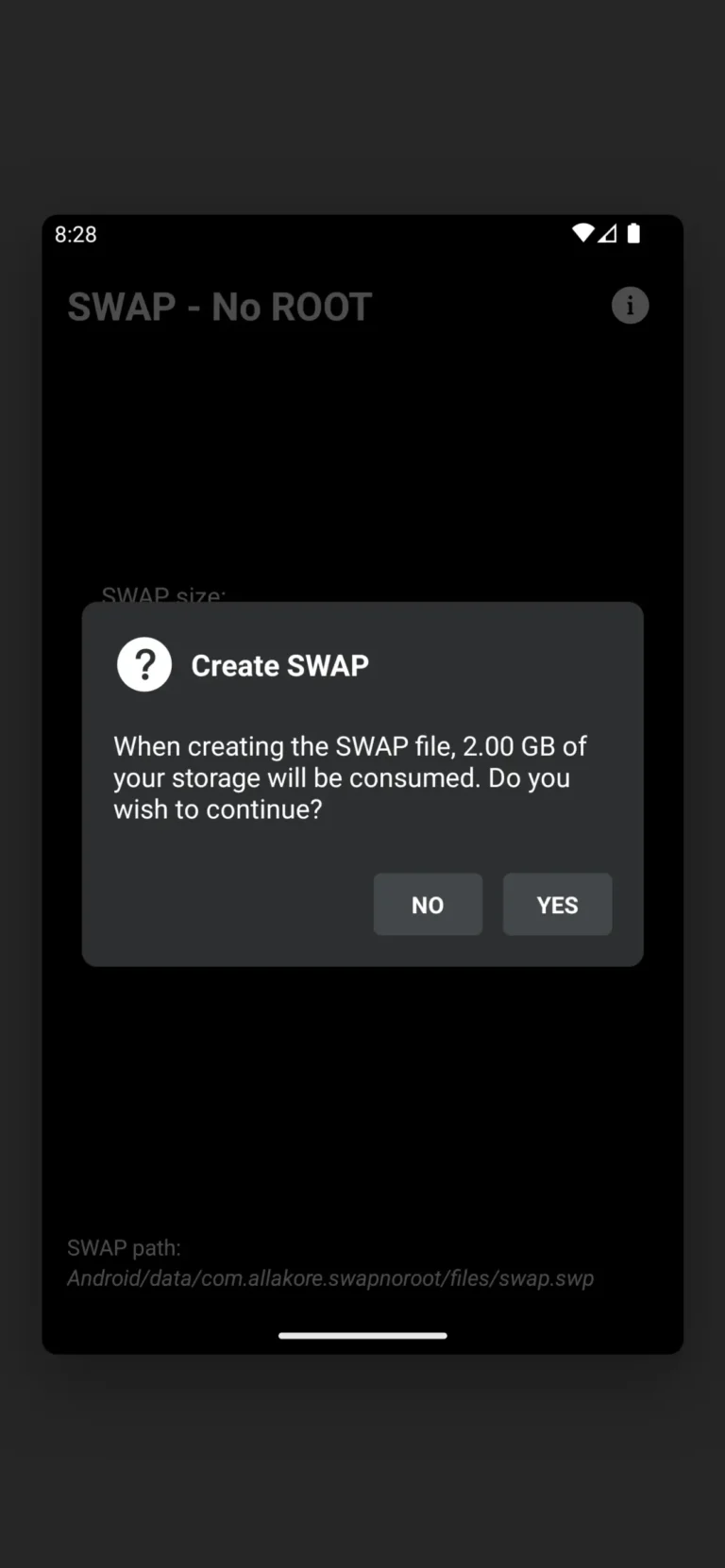 SWAP No ROOT MOD APK 2