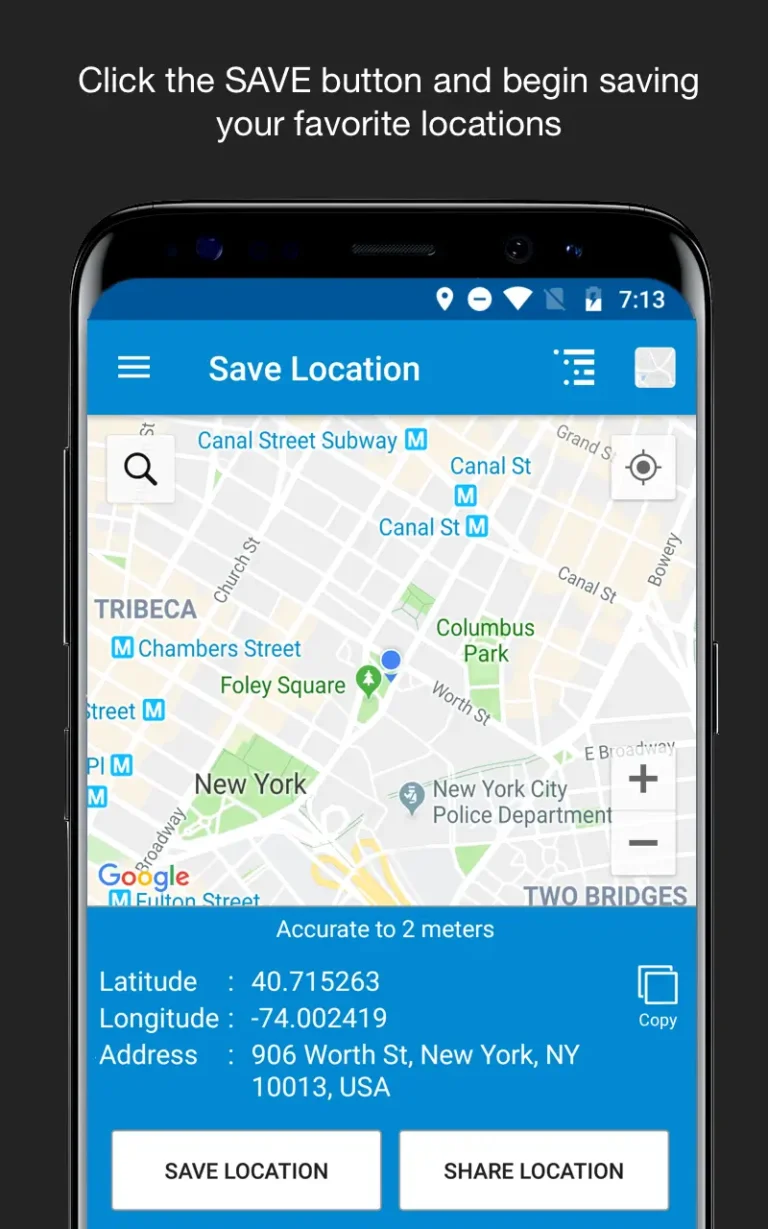 Save Location GPS MOD APK 1