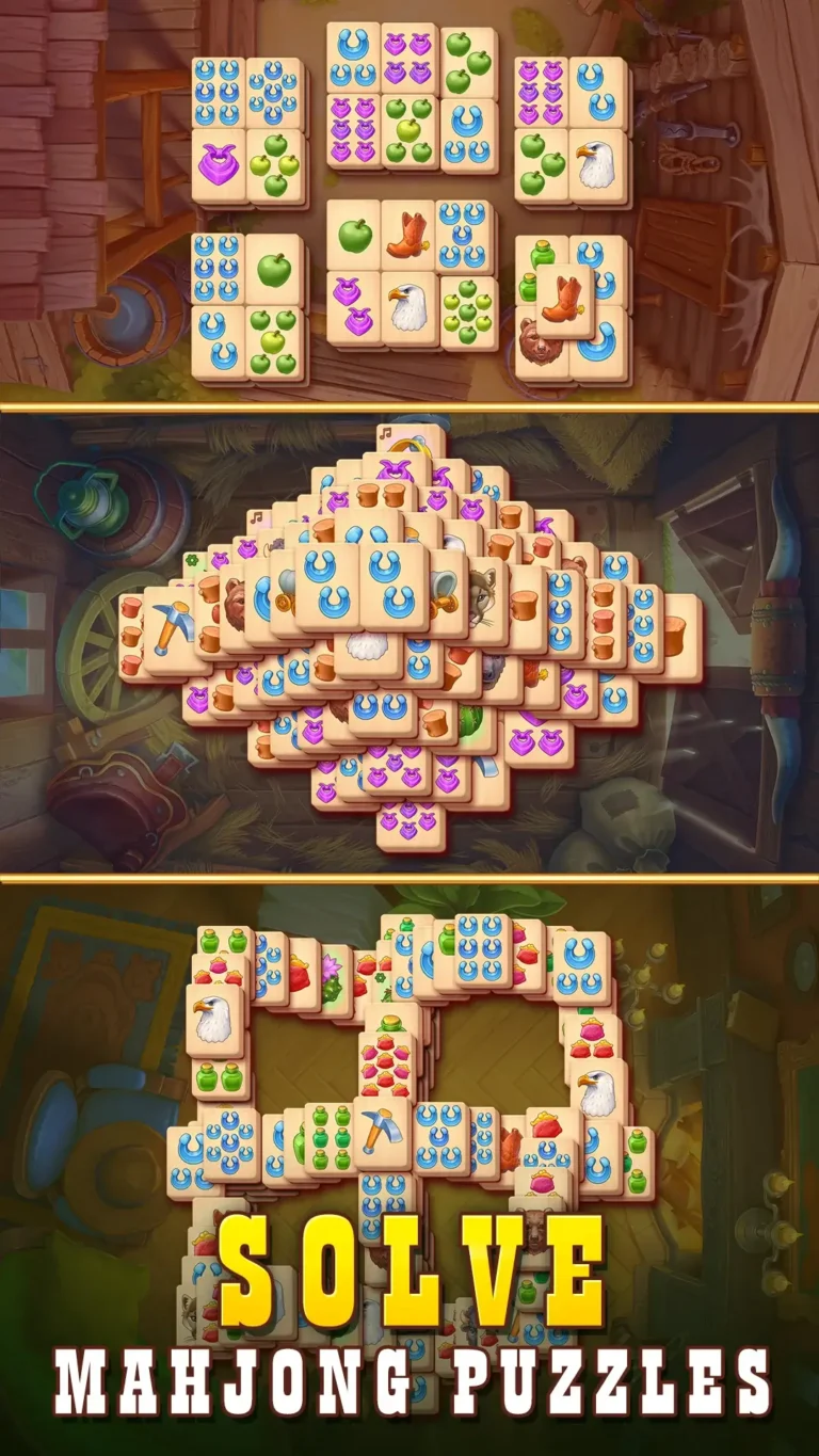 Sheriff Of Mahjong Tile Match MOD APK 3