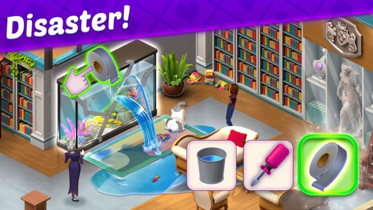 Solitaire Story Avas Manor MOD APK 4