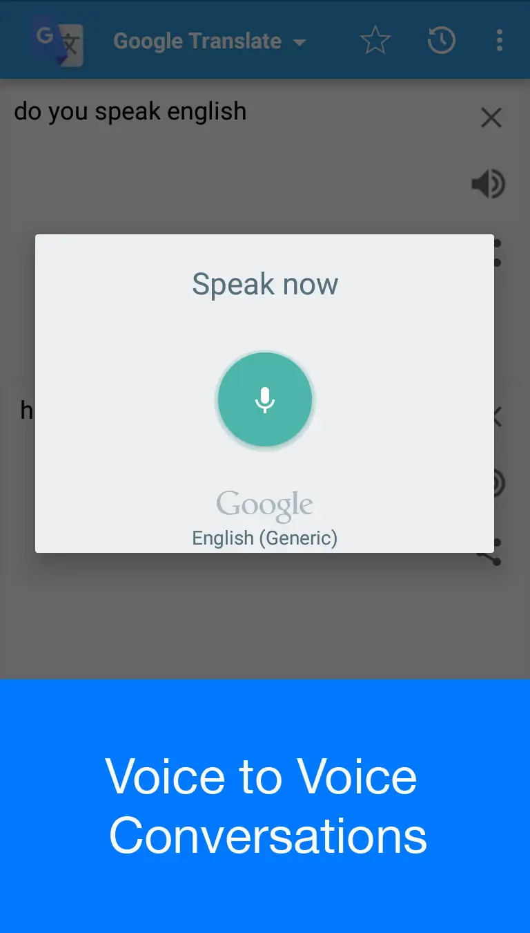 Speak To Voice Translator MOD APK 2