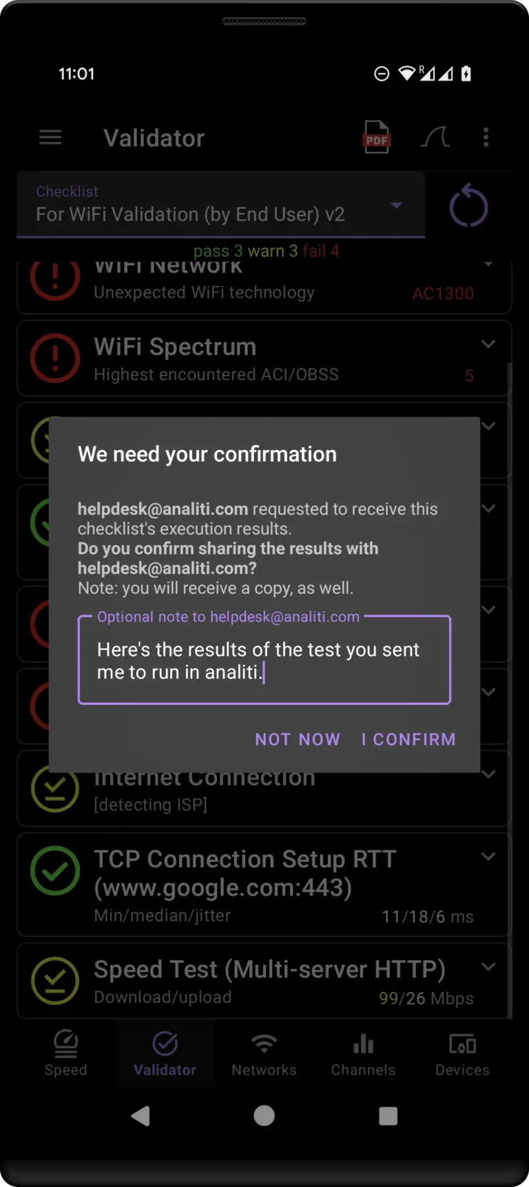 Speed Test WiFi Analyzer MOD APK 2