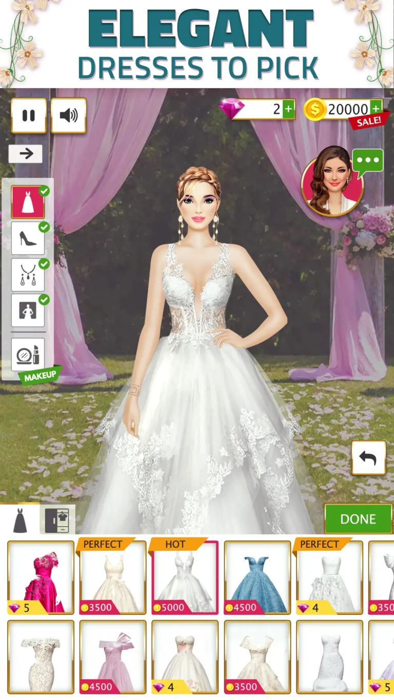 Super Wedding Fashion Stylist MOD APK 3