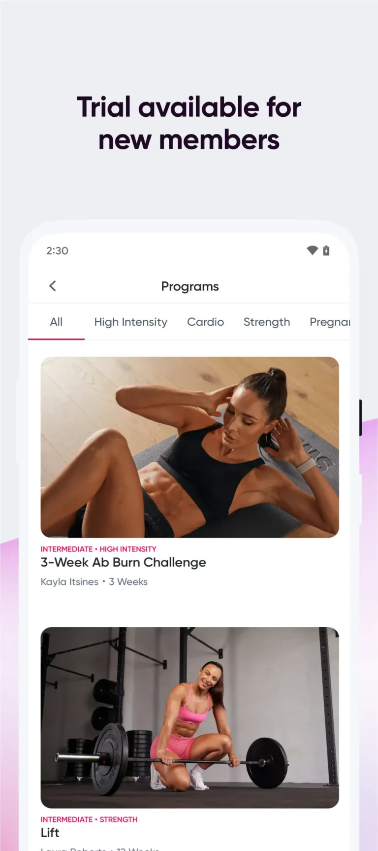 Sweat Fitness App For Women MOD APK 3