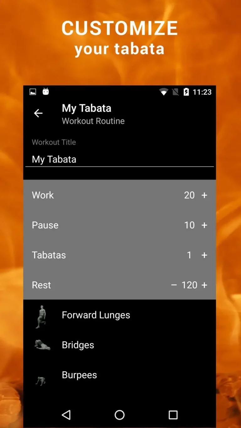 Tabata HIIT MOD APK 4