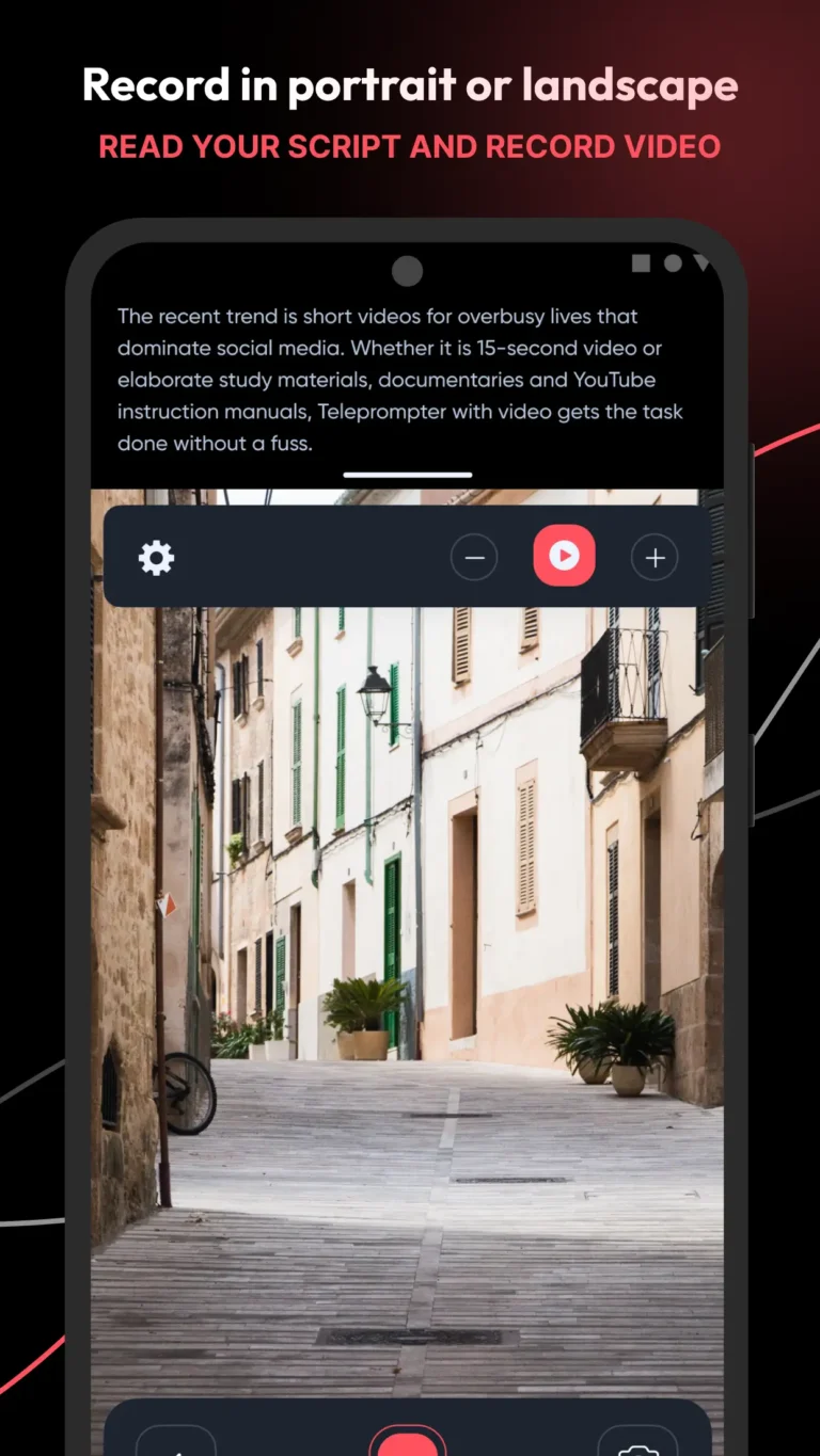 Teleprompter MOD APK 3