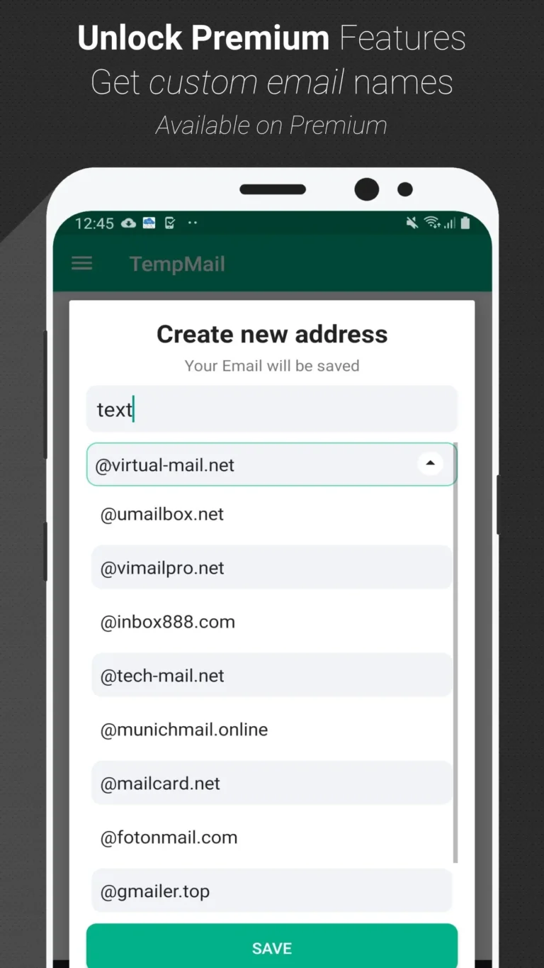 Temp Mail MOD APK 3
