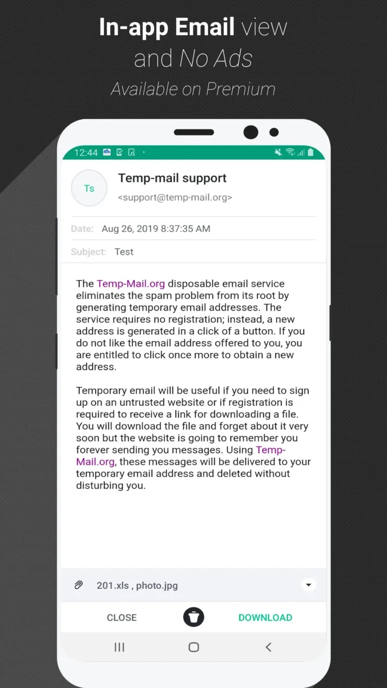 Temp Mail MOD APK 4