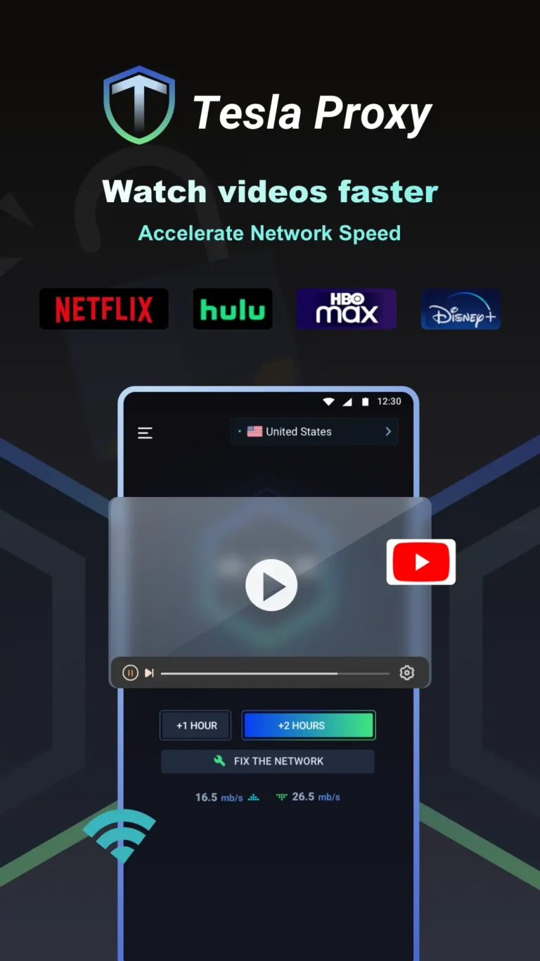 Tesla Proxy MOD APK 2