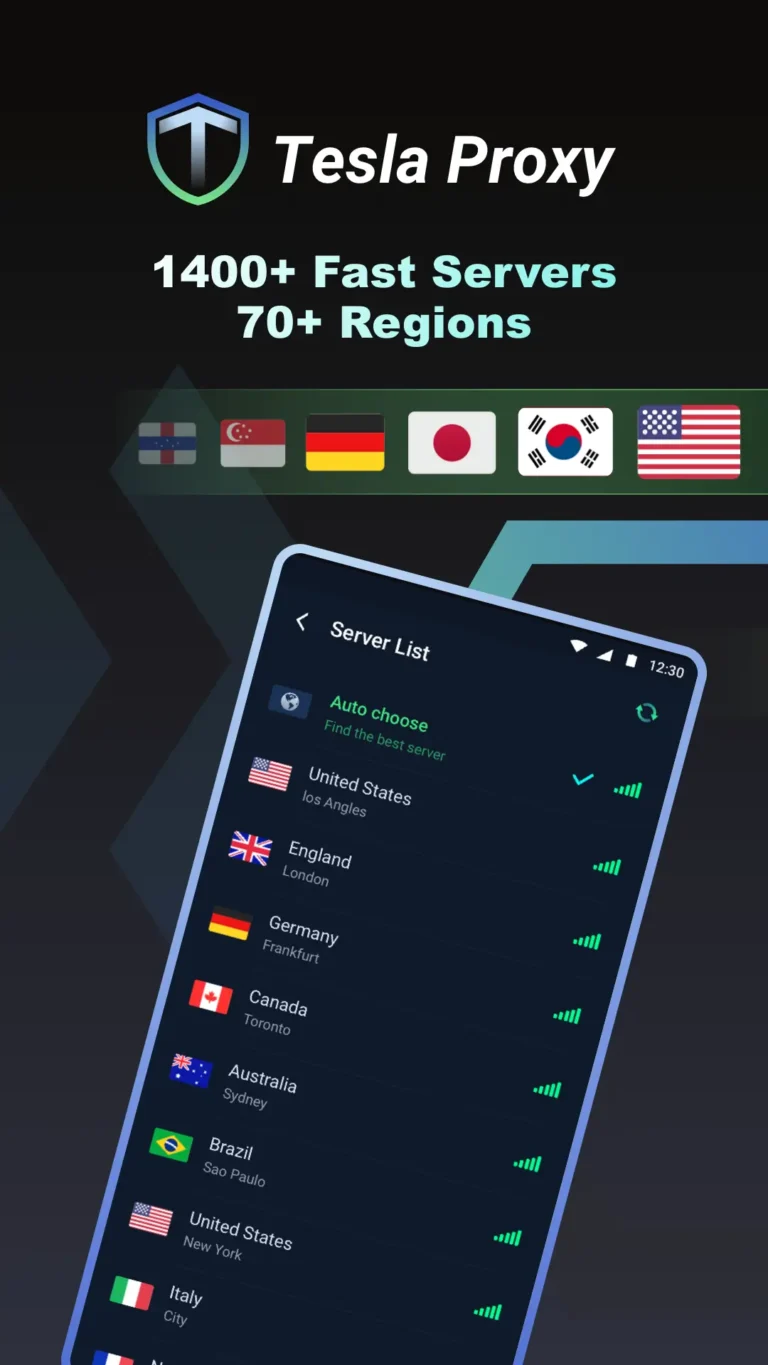 Tesla Proxy MOD APK 4