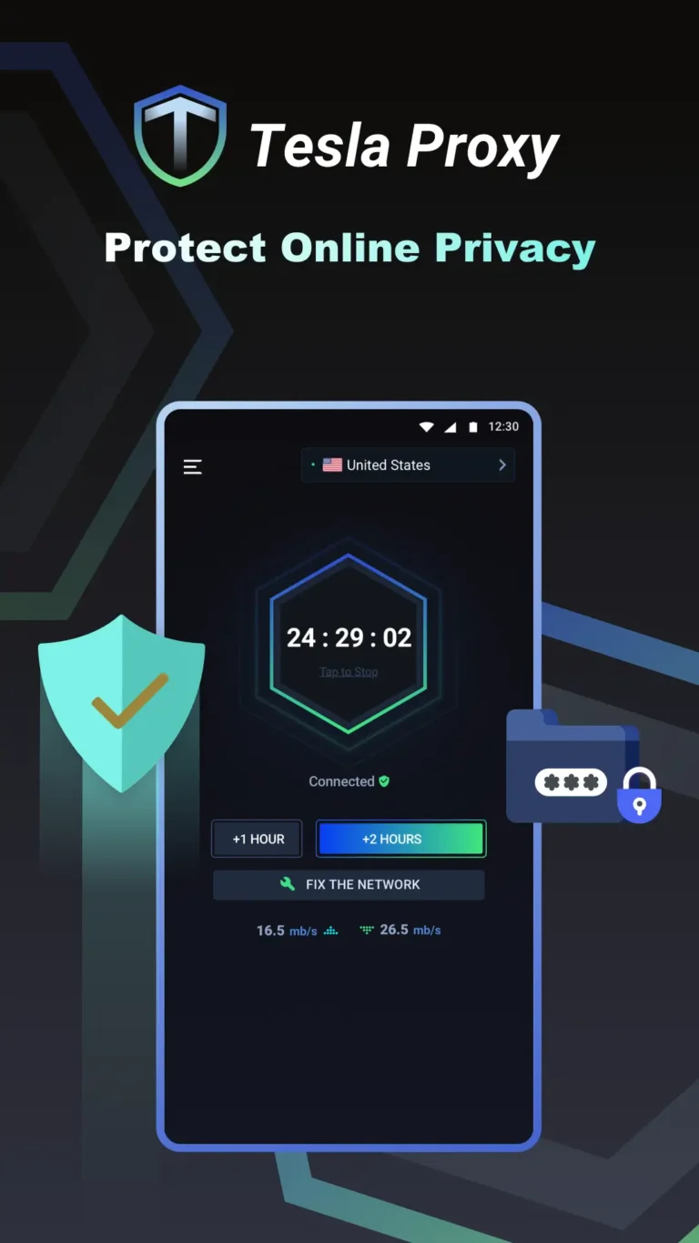 Tesla Proxy MOD APK 5