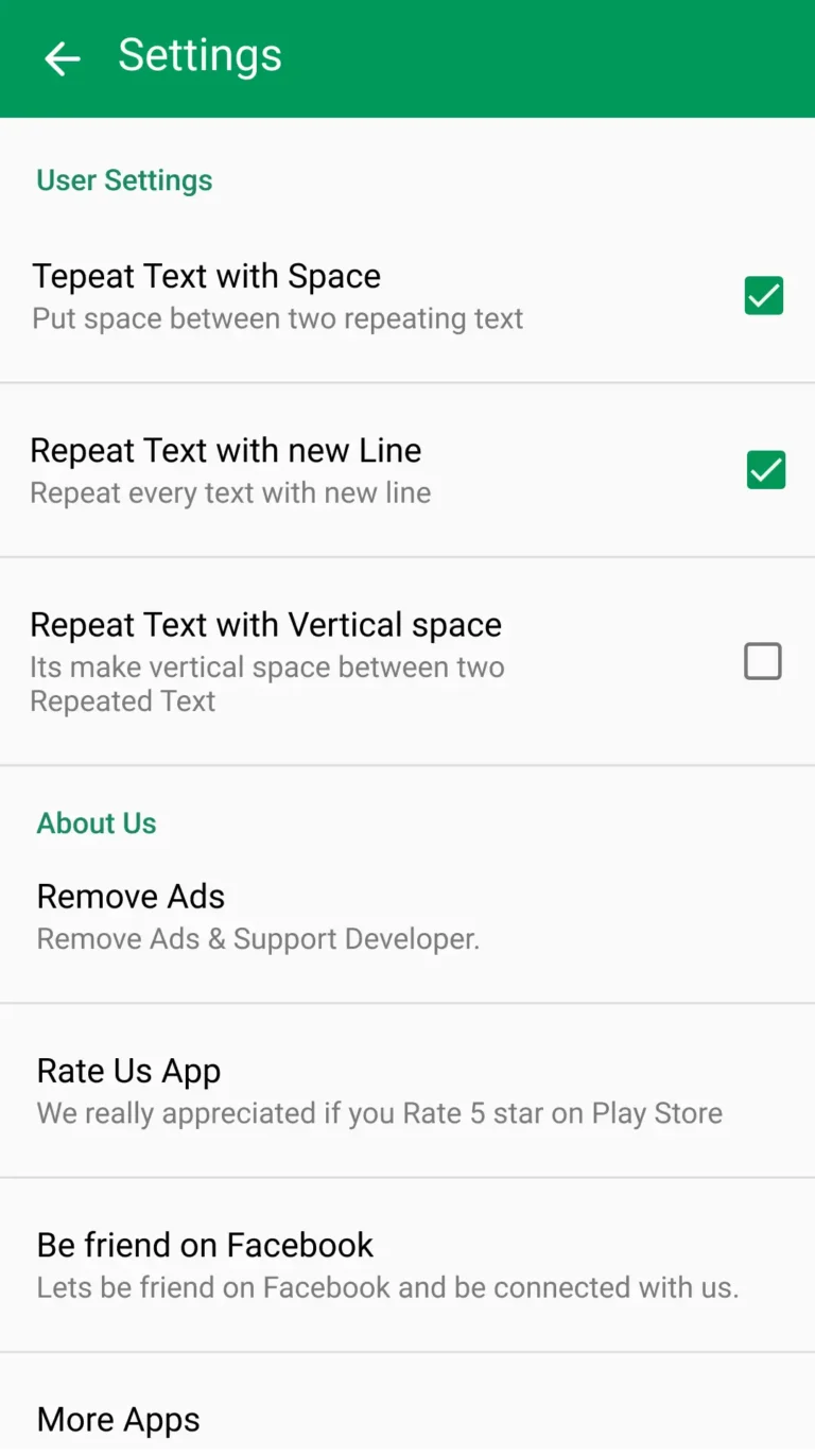 Text Repeater MOD APK 3