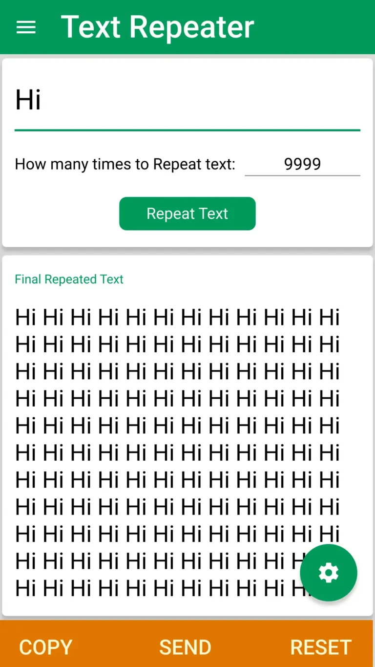 Text Repeater MOD APK 4